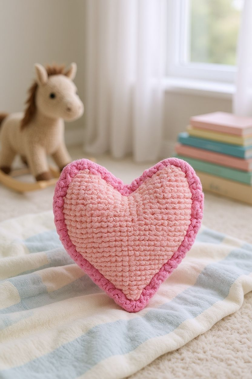 Enchanted Heart Pillow