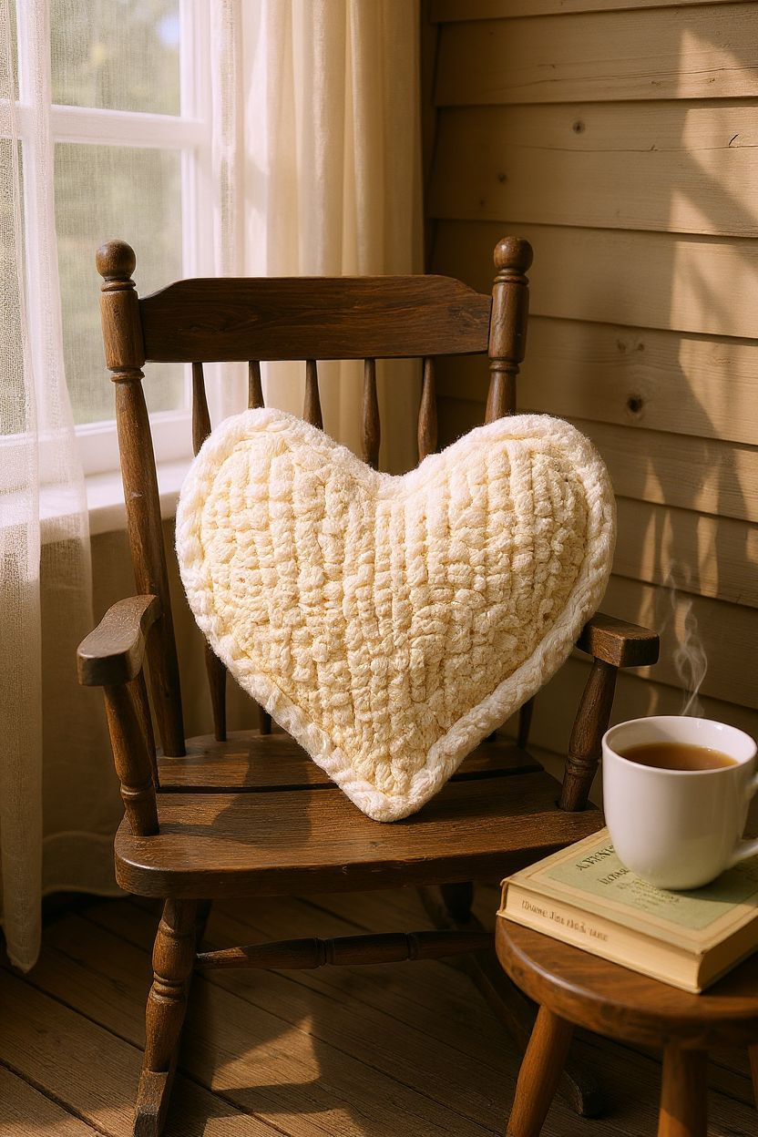 Enchanted Heart Pillow