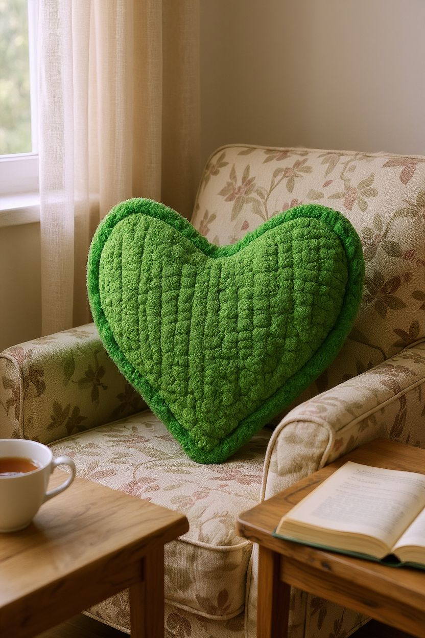 Enchanted Heart Pillow