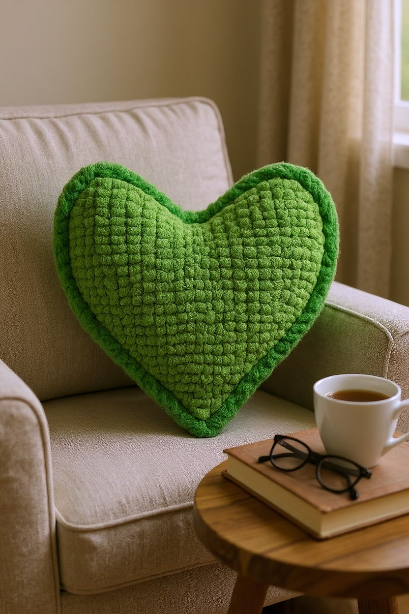 Enchanted Heart Pillow
