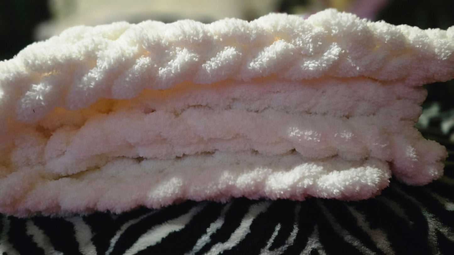 Candy Cane Cuddles Baby Blanket