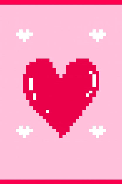 🤍❤️Forever Loved - Simple Heart 2 in 1 Chunky Knit Pattern | Digital PDF Step by Step Pattern🤍❤️