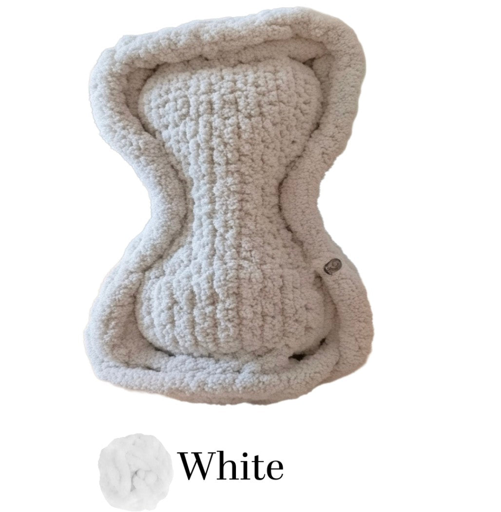 White Bone Haven Pet Bed