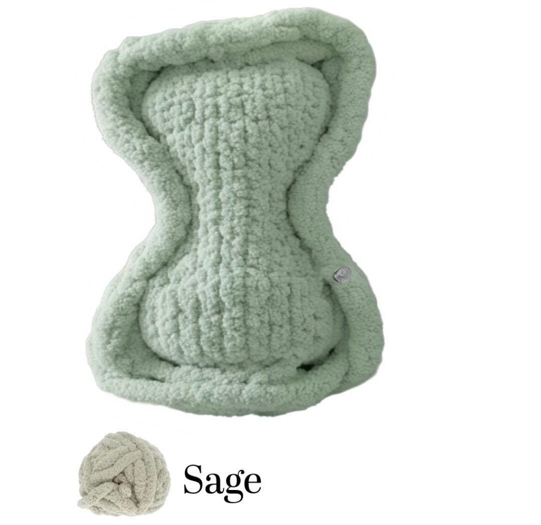 Sage Bone Haven Pet Bed