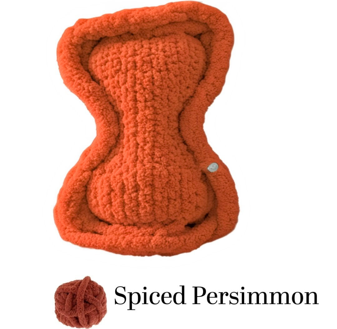 Spiced Persimmon Bone Haven Pet Bed