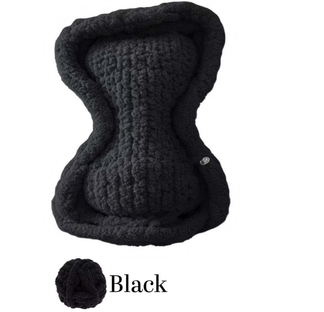 Black Bone Haven Pet Bed