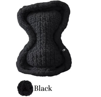 Black Bone Haven Pet Bed