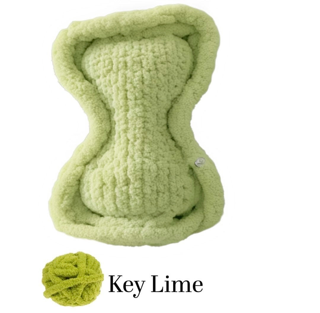 Key Lime Bone Haven Pet Bed