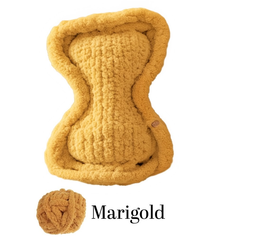 Marigold Bone Haven Pet Bed