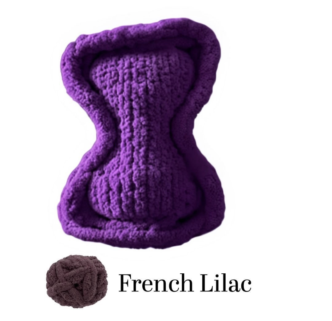 French Lilac Bone Haven Pet Bed