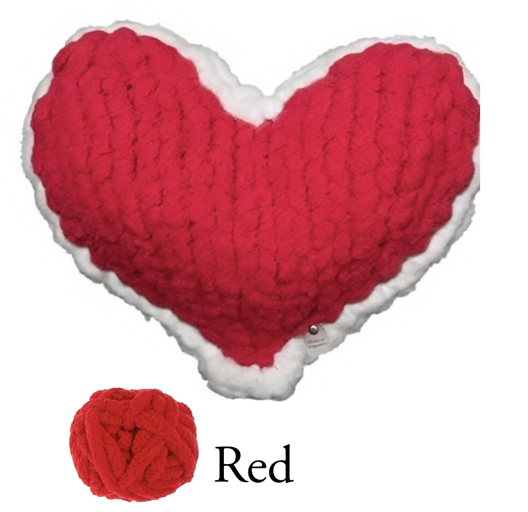 Red Enchanted Heart Pillow 