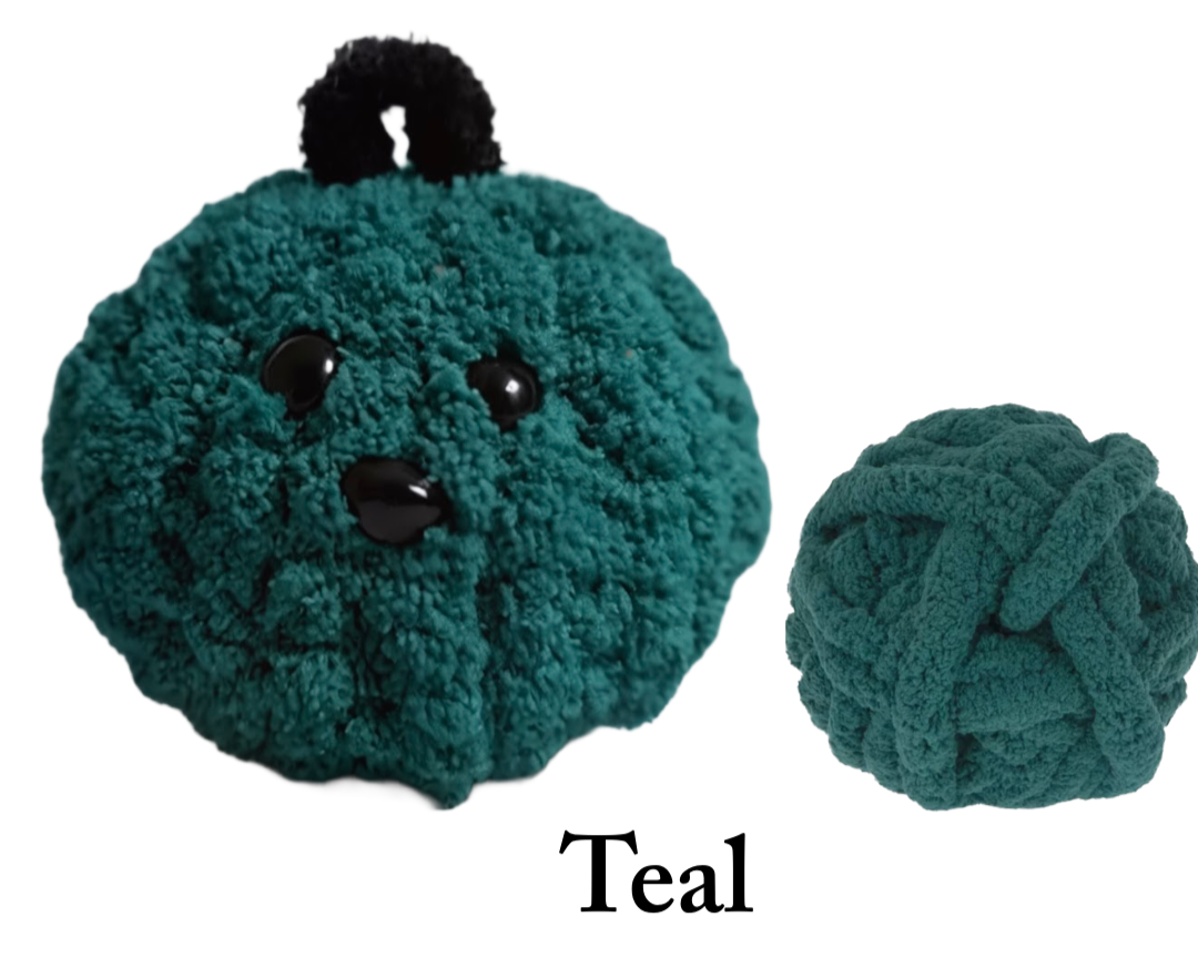 Teal Hexi Puff 