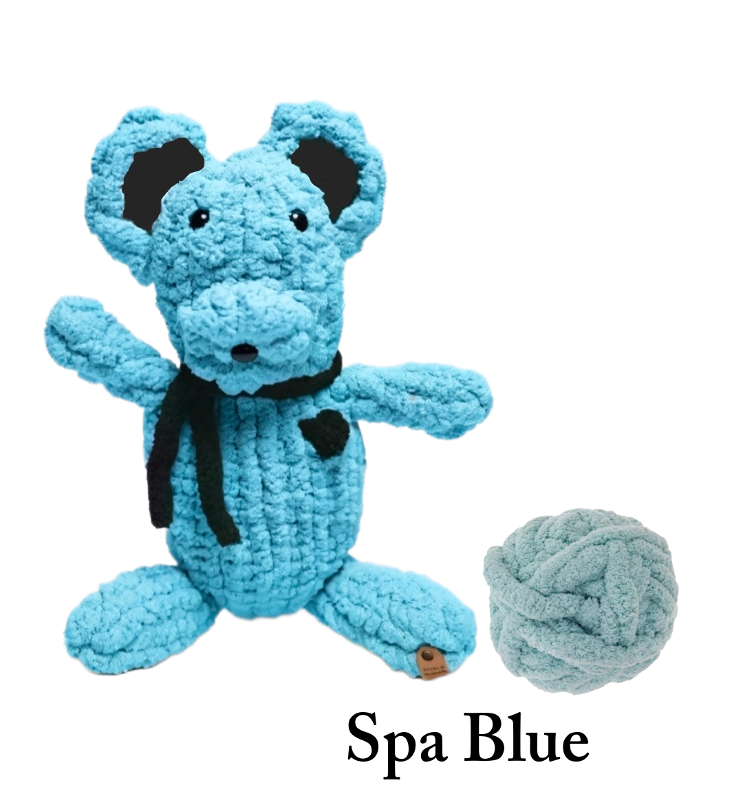 Spa Blue Wickie Bear