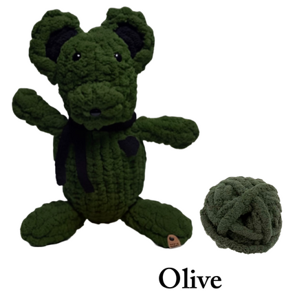 Olive Wickie Bear