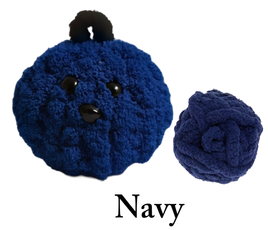 Navy Hexi Puff 