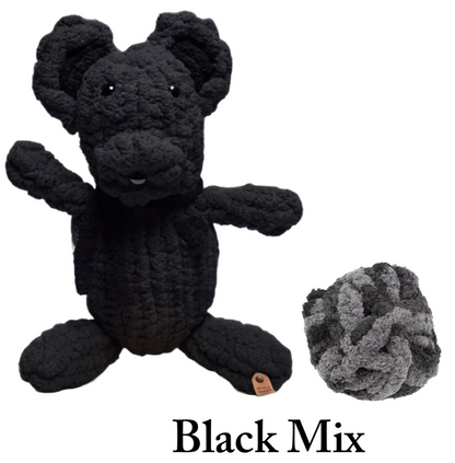 Black Mix Wickie Bear
