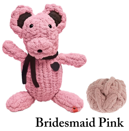 Bridesmaid Pink Wickie Bear