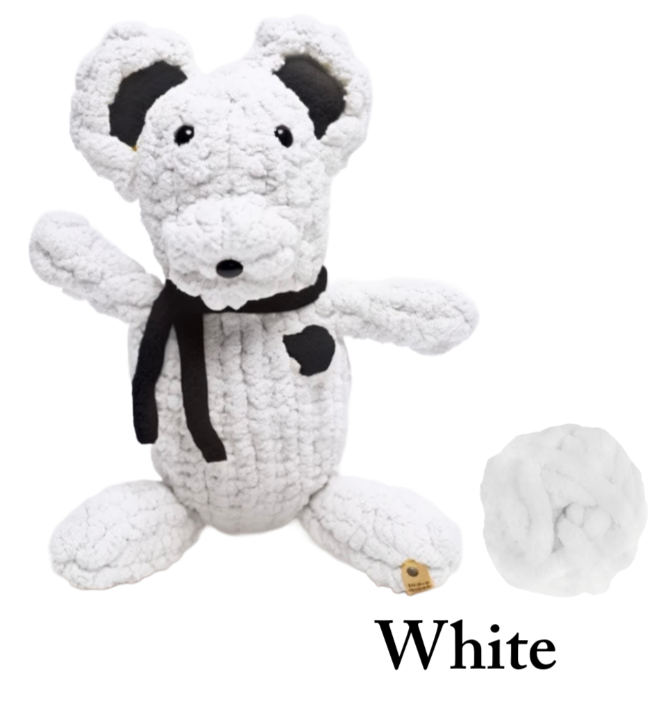 White Wickie Bear