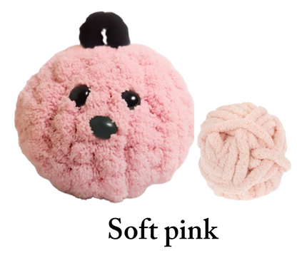 Soft Pink Hexi Puff 