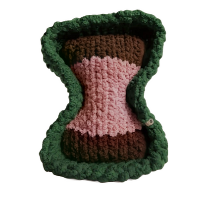 Olive-Coffee-Bridesmaid Pink Striped  Bone Haven Pet Bed