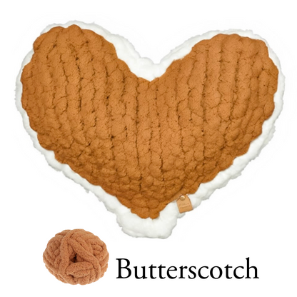 Butterscotch Enchanted Heart Pillow 