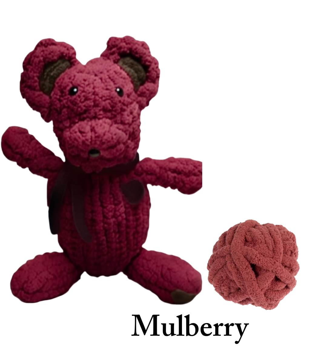 Mulberry Wickie Bear