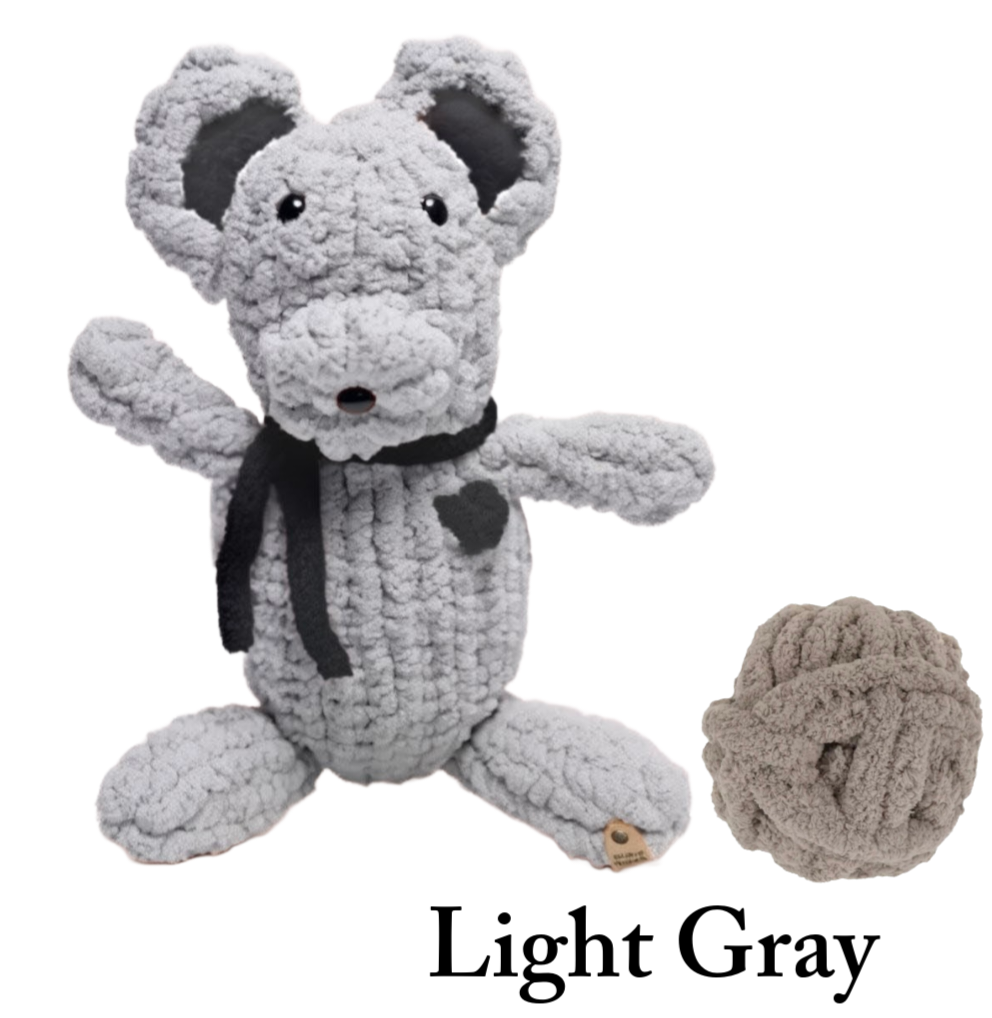 Light Gray Wickie Bear