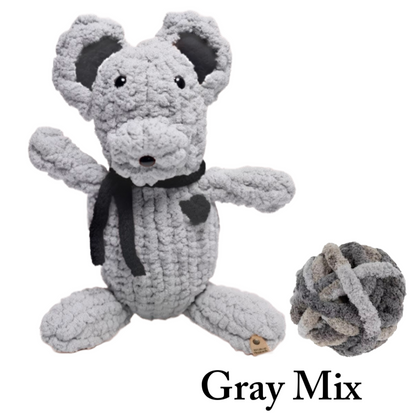 Gray Mix Wickie Bear 