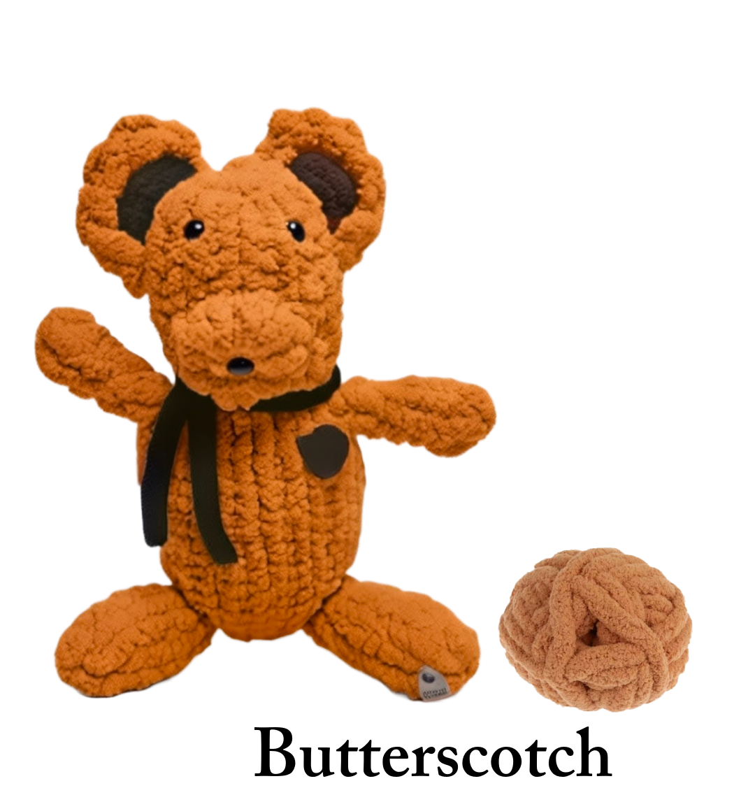 Butterscotch Wickie Bear