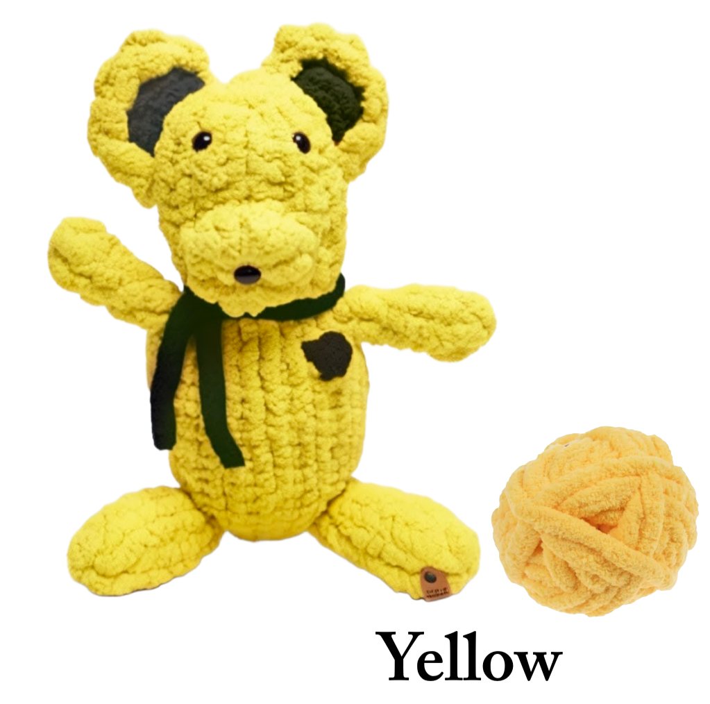 Yellow Wickie Bear