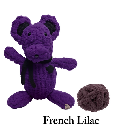 French Lilac Wickie Bear