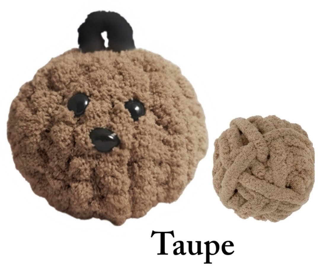 Taupe Hexi Puff 