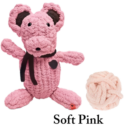 Soft Pink Wickie Bear