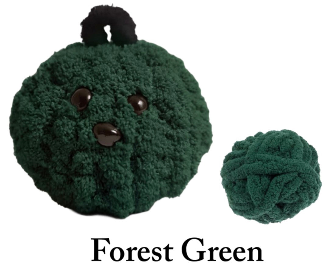 Forest Green Hexi Puff 